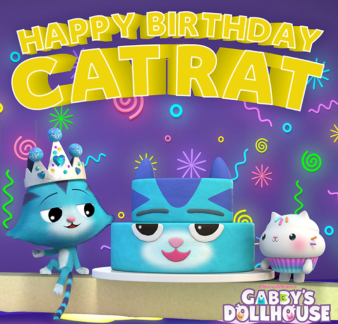 Happy Birthday CatRat activity