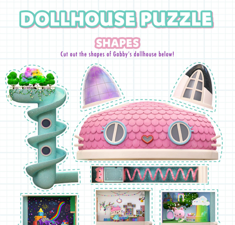 Dollhouse Puzzle activity