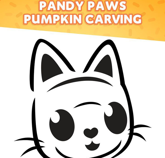 Pandy Paws Carving Stencil activity